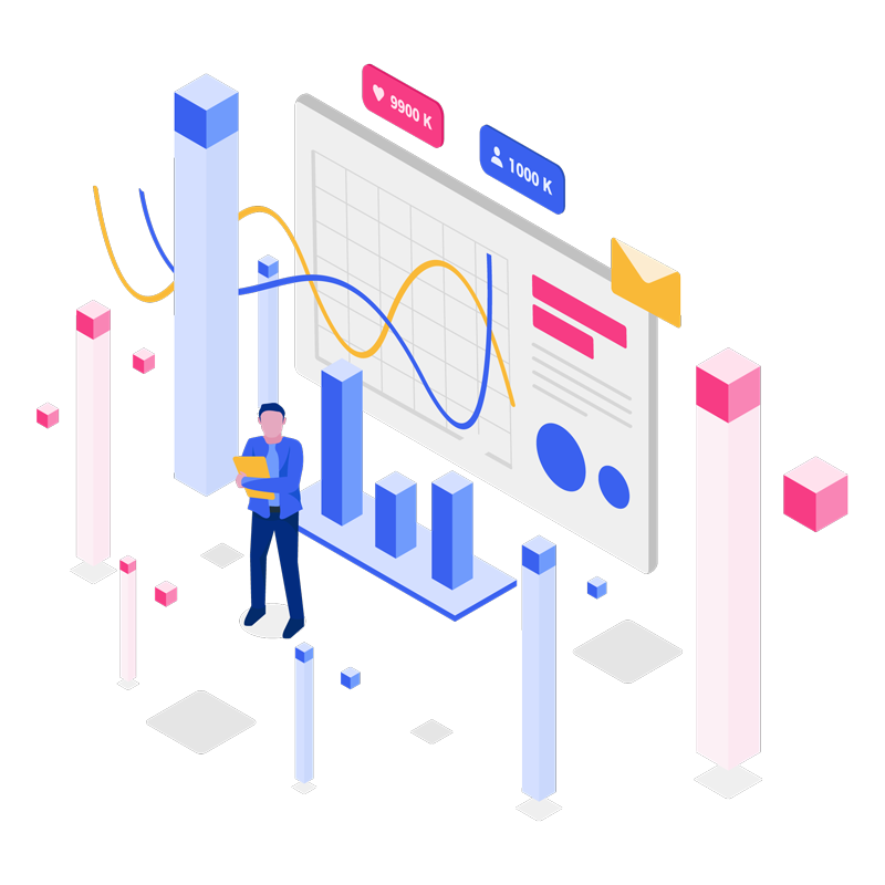 Sign up for free trial illustration